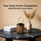 2-Pack Courtyard Solar Lanterns, Waterproof LED Backyard Lights