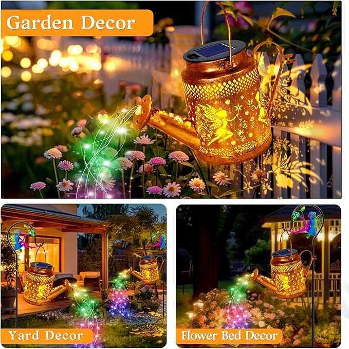 Backyard Solar Lanterns, Waterproof LED Yard Lights