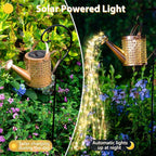 Flower Solar Lanterns, Waterproof LED Patio Lights