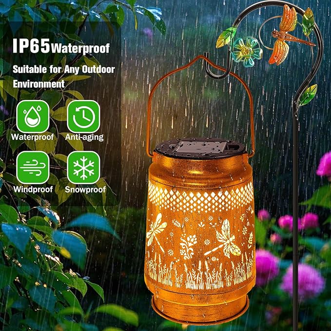 ZNYCYE Upgraded Replacement Solar Light Parts(Top Size 3.66 in, Bottom Size 2.76 in), 2 Pack 8 Colors Solar Replacement Top Parts Lantern Lids for Garden Patio Yard Outdoor Hanging Lanterns