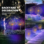 Copper Solar Pathway Lights, Yard LED