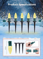 Christmas Fairy Lights, 7ft 20 LED Battery Twinkle Lights