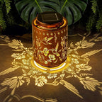 Hummingbird Solar Lantern Set, Classic Garden Lighting