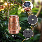 Solar Sunflower Lanterns, Porch Hanging LED Decor