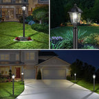 Solar Post Cap Lights for Deck, LED