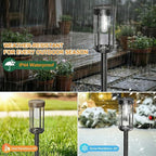 2-Pack Solar Landscape Lights for Walkway