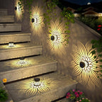 2-Pack Sleek Solar Deck Lights, Outdoor LED