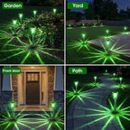 10-Pack Solar Landscape Lights for Driveway