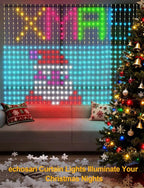 RGB Patio String Lights, 6ft Weatherproof LED
