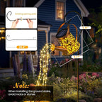 Solar Garden Statue Light, Yard Decor