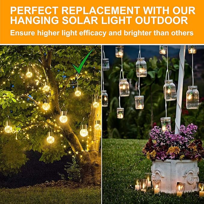 Solar Pathway Lights, Waterproof LED Yard Lights