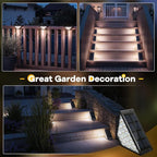 Solar Step Lights, Waterproof Wall