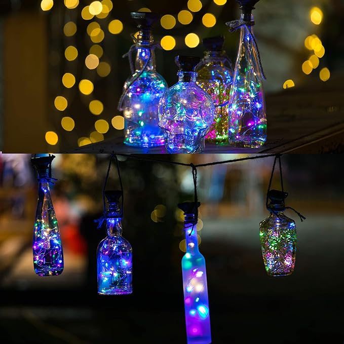 12-Pack LED Patio String Lights, Waterproof Outdoor
