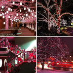 Christmas String Lights, 33ft 100 LED Waterproof Twinkle Lights