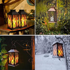 Backyard Solar Hanging Lanterns, Classic Backyard Decor