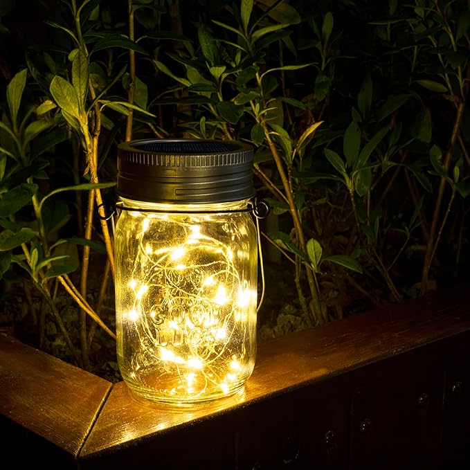 6-Pack LED Patio String Lights, Waterproof Outdoor