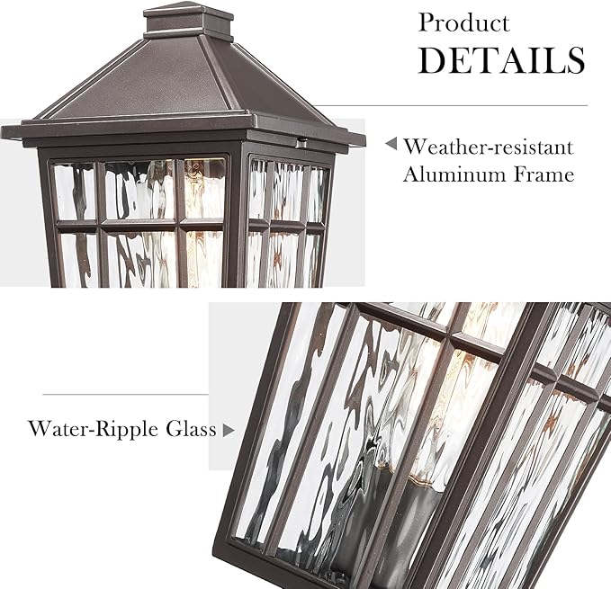 Solar Post Cap Lights, Waterproof