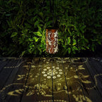 2-Pack Hummingbird Solar Garden Lanterns, Decorative Waterproof LED