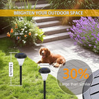 8-Pack Solar Landscape Lights for Garden