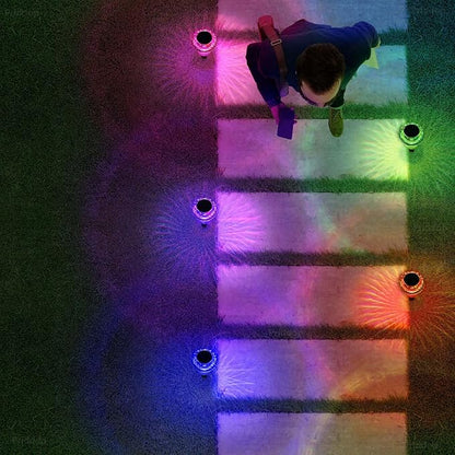 Solar Lights Outdoor Pathway Waterproof 12 Pack Color Changing LED Acrylic Mushroom Decorative Garden Lights for Yard Landscape Patio Outside Decorations