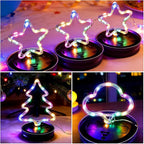 12-Pack Multicolor Backyard String Lights, Weatherproof LED