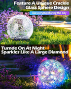 2-Pack Solar Landscape Lights for Driveway