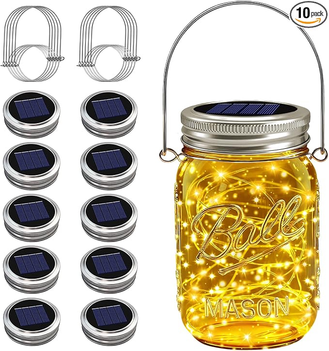 Warm White String Lights for Patio, Waterproof LED