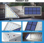 Modern Solar Patio Lights 12-Pack, LED