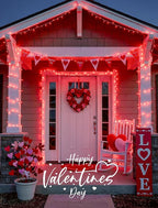 Christmas Backyard String Lights, 33ft 100 LED Waterproof