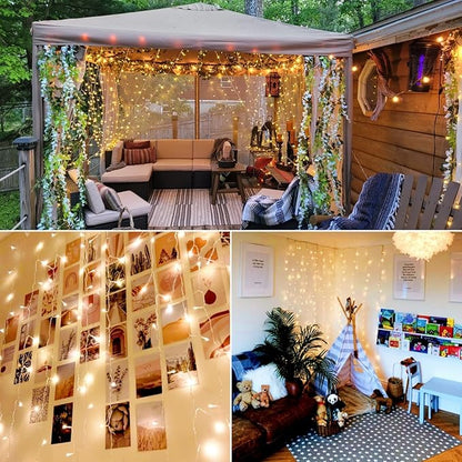 Outdoor String Lights, 10ft Waterproof LED