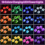 13ft LED Patio String Lights, Waterproof Outdoor