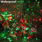 200 LED Christmas Fairy Lights, 8-Mode Waterproof