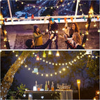 Christmas Yard String Lights, 100ft 200 LED Waterproof