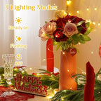 6-Pack Warm White Patio String Lights, 16ft Weatherproof LED