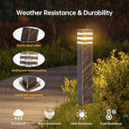 Solar Post Cap Lights, Waterproof LED