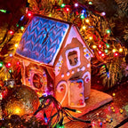 2-Pack 50 LED Christmas Twinkle Lights, 17ft Waterproof for Yard