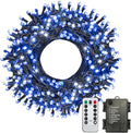 Christmas Porch String Lights, 33ft 100 LED Waterproof