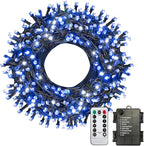 Christmas Porch String Lights, 33ft 100 LED Waterproof