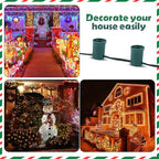 Christmas Twinkle Lights, 25ft Waterproof for Yard