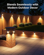 8-Pack Motion Sensor Solar Yard Lights, LED