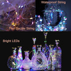 Multicolor Outdoor Edison String Lights, Weatherproof