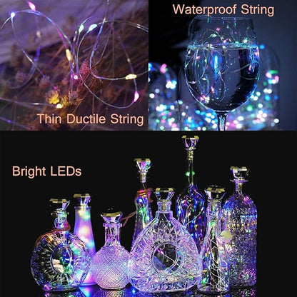 Multicolor Outdoor Edison String Lights, Weatherproof
