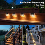 16-Pack Warm White Patio Solar Lights, Waterproof LED