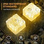 3-Pack Solar Landscape Lights for Yard