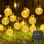 Warm White Yard String Lights, 36ft Weatherproof LED