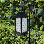 Classic Hanging Solar Lanterns for Yard, Waterproof LED
