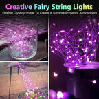 Christmas Fairy Lights 4-Pack, 20ft 60 LED Battery Twinkle Lights