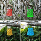 Garden Solar Lantern Set 4-Pack, Metal Garden Lighting