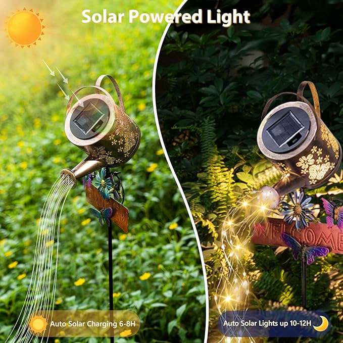 Garden Solar Lawn Figurine Light, Waterproof