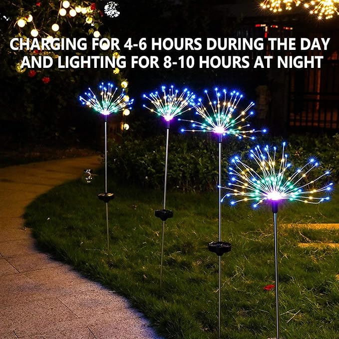 Copper Solar Pathway Lights, Driveway LED